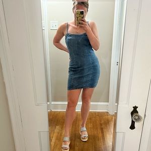 Denim dress